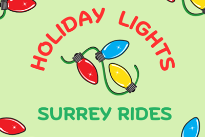 Holiday Lights Surrey Rides