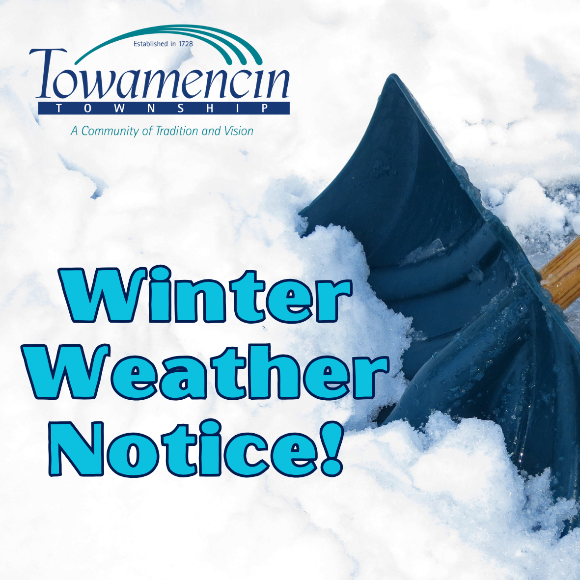 Snow Emergency Declared - starting January 24 (10 pm) until January 26 (10 pm)